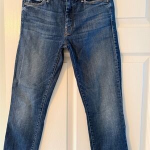 MOTHER Classic Indigo Straight Jeans